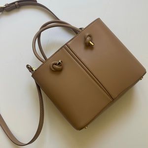 Zara Tan Crossbody Bag - NWOT!!